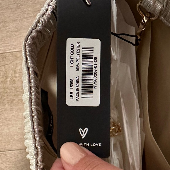 Lulus Light Gold Metallic Clutch - Picture 16 of 16